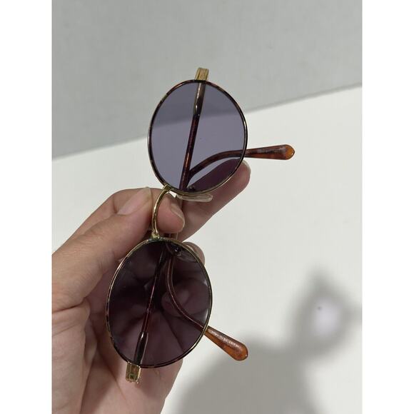 Vintage BerDel Steroflex‎ Tahoe Purple Lens Darkshell Sunglasses Italy READ